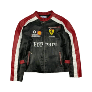 Vintage Ferrari Leather Jacket
